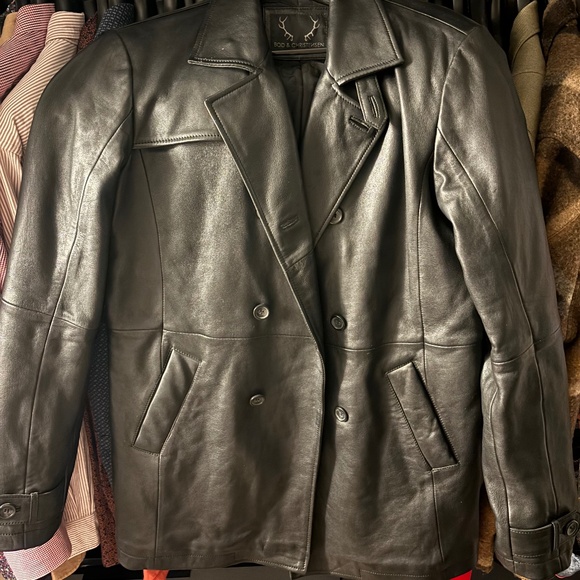 Bod & Christensen leather jacket for men - size M - Picture 1 of 4